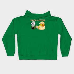 Duck and Cover Amazon Kids Hoodie